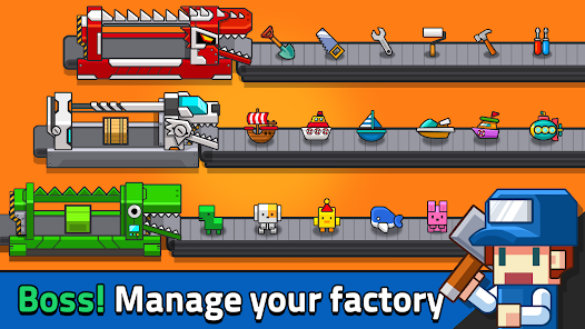 Screenshot 1 for My Factory Tycoon Idle Game 1.4.6 Mod money