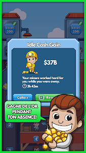 Screenshot 1 for Idle Miner Tycoon 1.42.0 MOD Unlimited Money