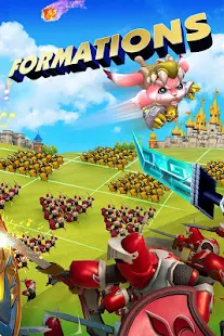 Screenshot 4 for Lords Mobile Battle of the empires Strategy RPG 1.74 APK + MOD + Data