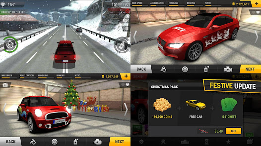 Screenshot 4 for Racing Fever 1.7.1 MOD APK Unlimited Money