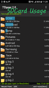 Screenshot 4 for 7Zipper 2.0 2.8.4 APK