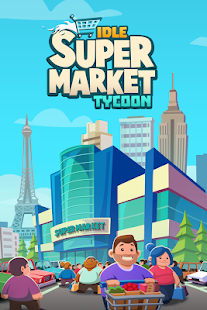 Screenshot 1 for Idle Supermarket Tycoon Tiny Shop Game 2.2.3 MOD (Unlimited Money)
