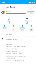 Screenshot 3 for Data counter widget data usageÂ data manager PRO 3.4.1