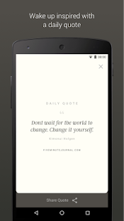 Screenshot 5 for Five Minute Journal 1.2.9 Paid