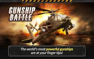 Screenshot 1 for GUNSHIP BATTLE Helicopter 3D 2.3.50 MOD