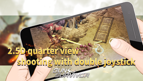 Screenshot 2 for Guns of Survivor 0.3.5 MOD APK Unlimited Money