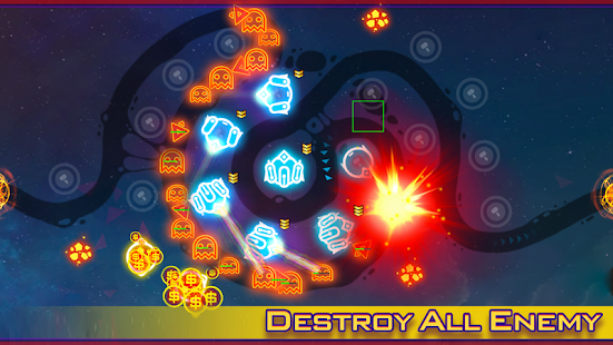 Screenshot 3 for Geometry Defense 2 1.1 MOD APK Unlimited Money