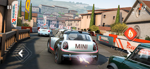 Screenshot 5 for Rebel Racing 25.00.18437 MOD APK Nitro Boost, Dumb AI