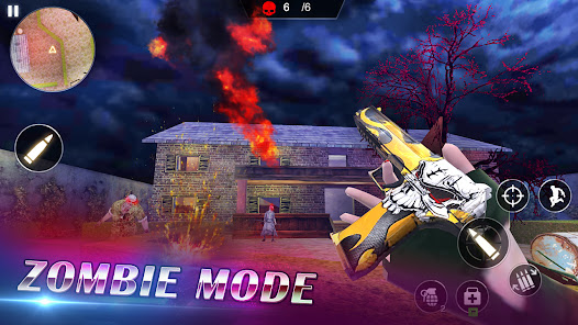 Screenshot 5 for Pro Sniper PvP Gunfight 3D Mod APK 1.8.4 Unlimited money Mod Menu