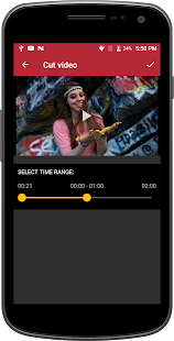 Screenshot 2 for Video Cutter Video compressor crop speed video Pro 1.3.3