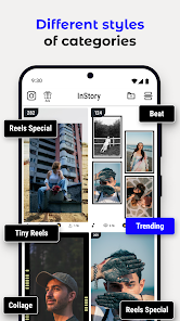 Screenshot 2 for Instory Story Video Maker 1.1.2.1 APK Premium