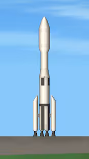 Screenshot 2 for Spaceflight Simulator 1.5.1.1 Mod Infinity fuel / Stats in Build & Game scene