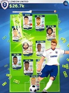 Screenshot 7 for Idle Eleven Be a millionaire soccer tycoon 1.6.6 MOD (Unlimited Money)