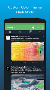Screenshot 3 for Friendly For Twitter 3.6.7 MOD APK Premium Unlocked, Extra