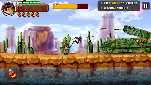 Screenshot 3 for Ramboat 2 Action Offline Games 2.5.4 MOD APK Unlimited Money