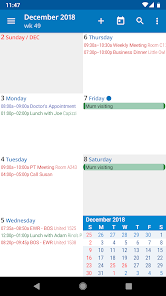 Screenshot 5 for aCalendar+2.8.1 APK Full Patched
