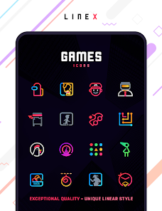 Screenshot 5 for LineX Icon Pack 6.1 APK Full Patched