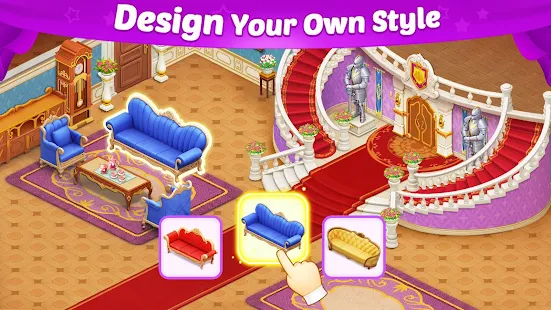 Screenshot 2 for Castle Story Puzzle & Choice 1.11.2 MOD (Unlimited Money)