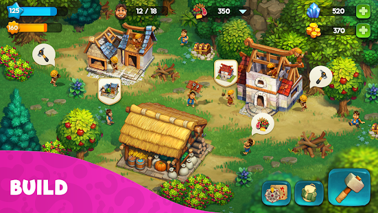 Screenshot 3 for The Tribez Build a Village 14.6.1 Mod money