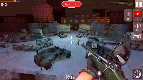 Screenshot 4 for Sniper Shoot War 3D 5.8 Mod a lot of money