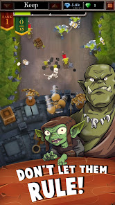 Screenshot 1 for Castle Fusion Idle Clicker 1.5.4 MOD (Unlimited Gold + Gem)