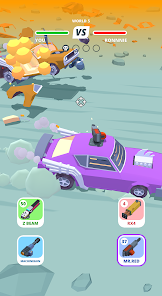 Screenshot 1 for Desert Riders Car Battle Game 1.4.28 MOD APK Unlimited Money