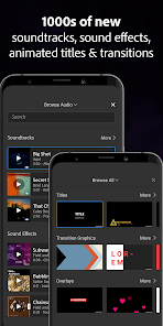 Screenshot 3 for Adobe Premiere Rush 2.8.0.2719 APK MOD Premium Subscription