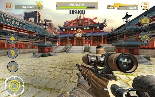 Screenshot 2 for Mission IGI Free Shooting Games FPS 1.3.2 MOD (God Mode +One Hit Kill)