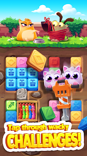Screenshot 1 for Cookie Cats Blast 1.21.1 МOD (Unlimited Lives + Coins + Moves)