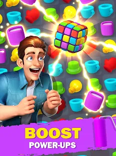 Screenshot 6 for Dream Home Match 3.5.1 MOD +  DATA  (Unlimited Coins + Trophies)
