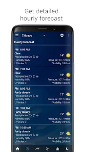 Screenshot 4 for Transparent clock weather Ad-free 3.50.2.1 Paid Subscribed Mod