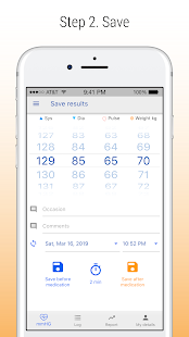 Screenshot 1 for Systolic blood pressure tracker 2.6.1
