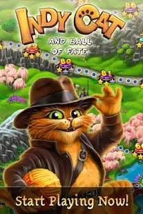 Screenshot 4 for Indy Cat Match 3 Puzzle Adventure v1.86 Mod free shopping