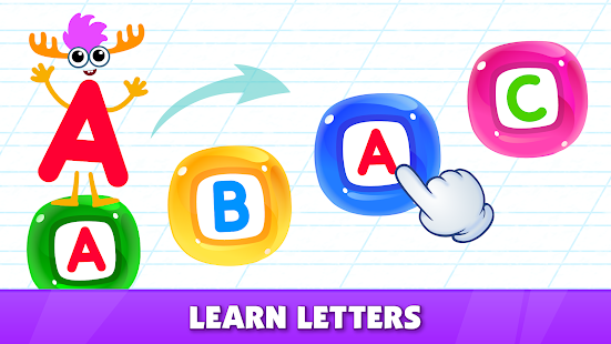 Screenshot 2 for Bini Super ABC! Preschool Learning Games for Kids! 2.6.8.7 Unlocked