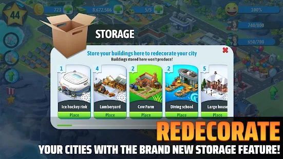 Screenshot 6 for City Island 5 Tycoon Building Simulation Offline 2.4.2  MOD (Unlimited Money)