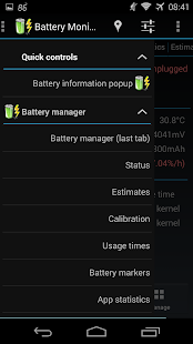 Screenshot 5 for 3C Battery Monitor Widget Pro 4.0d Mod