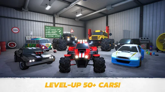Screenshot 6 for Crash Drive 3 Multiplayer Car Stunting Sandbox! v68 MOD APK Free Shopping
