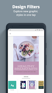 Screenshot 4 for Adobe Spark Post Graphic design made easy 3.8.0 Unlocked