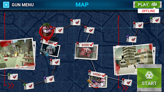 Screenshot 7 for The Walking Zombie Dead City 2.64 MOD APK Menu/God Mode, Money, Ammo