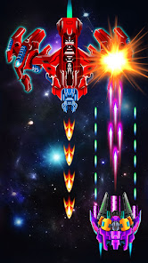 Screenshot 4 for Galaxy Attack Alien Shooter 36.2 MOD Unlimited Money/VIP