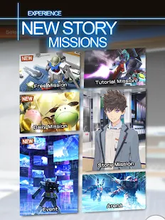 Screenshot 5 for GUNDAM BREAKER MOBILE v3.01.05 MOD APK Unlimited Skill
