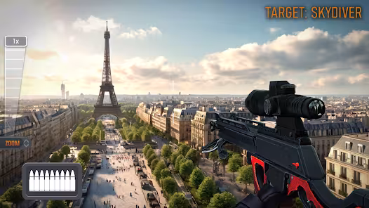 Screenshot 2 for Sniper 3D Assassin Free Games 1.10.1 MOD + Data
