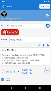 Screenshot 3 for Do It Later Message Scheduler Premium 2.6.1 APK