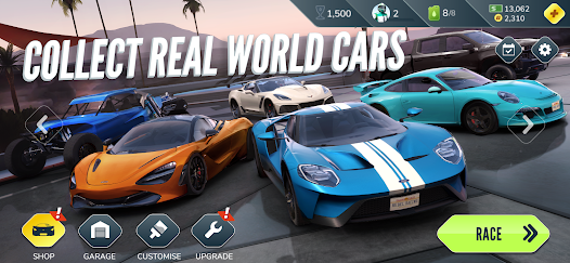 Screenshot 2 for Rebel Racing 25.00.18437 MOD APK Nitro Boost, Dumb AI