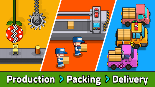 Screenshot 2 for My Factory Tycoon Idle Game 1.4.6 Mod money