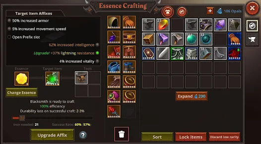 Screenshot 5 for Nordicandia Semi Idle RPG MOD APK 1.1.10 Mega Menu
