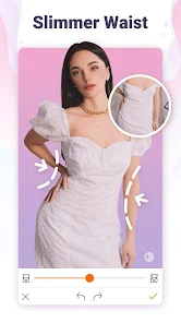 Screenshot 1 for Hotune Body Editor 3.1.3 MOD APK VIP Unlocked