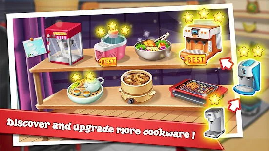 Screenshot 4 for Rising Super Chef Craze Restaurant Cooking Games 3.5.3 MOD APK
