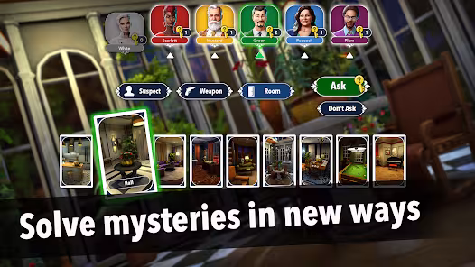 Screenshot 5 for Clue Official Hasbro Game Mod APK 1.0.2 Full