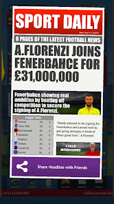 Screenshot 4 for Football Club Management 2024 1.1.5 MOD APK Unlimited Money